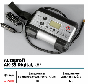 Autoprofi AK-35 Digital обзор